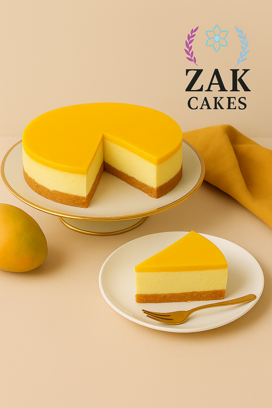 Cheescake de Mango sin glutén