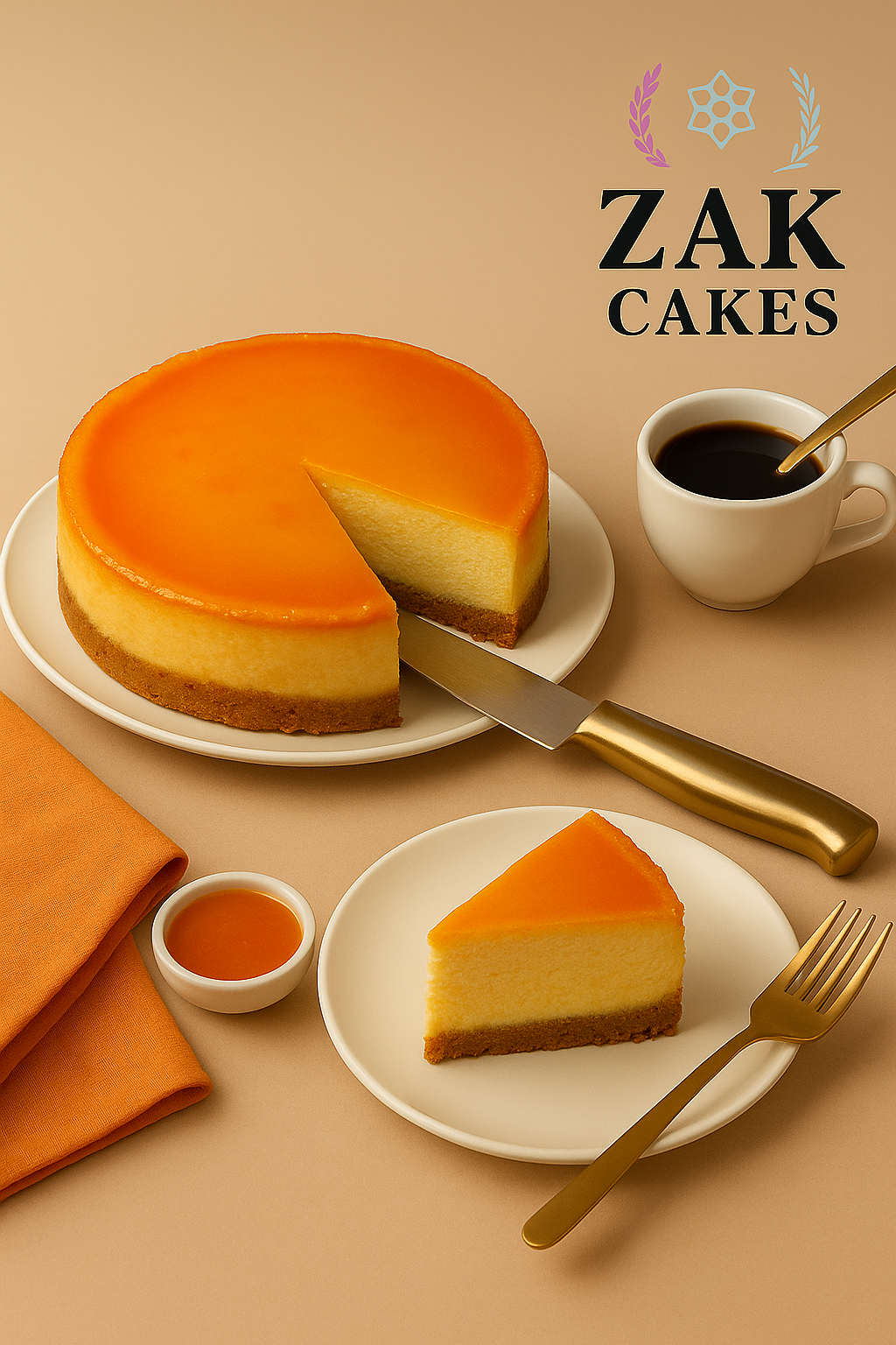 Cheescake de melocoton