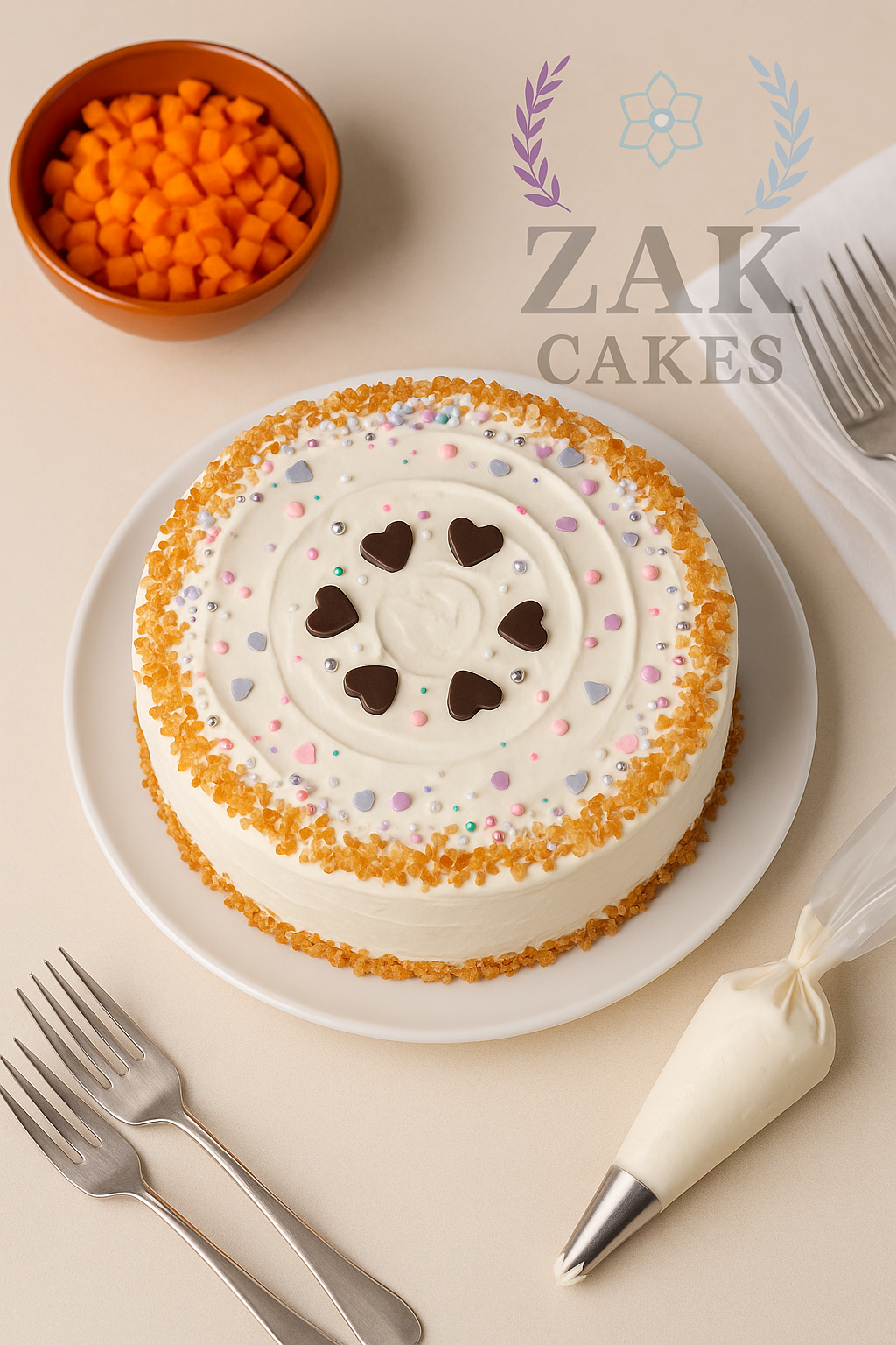 Tarta de zanahoria