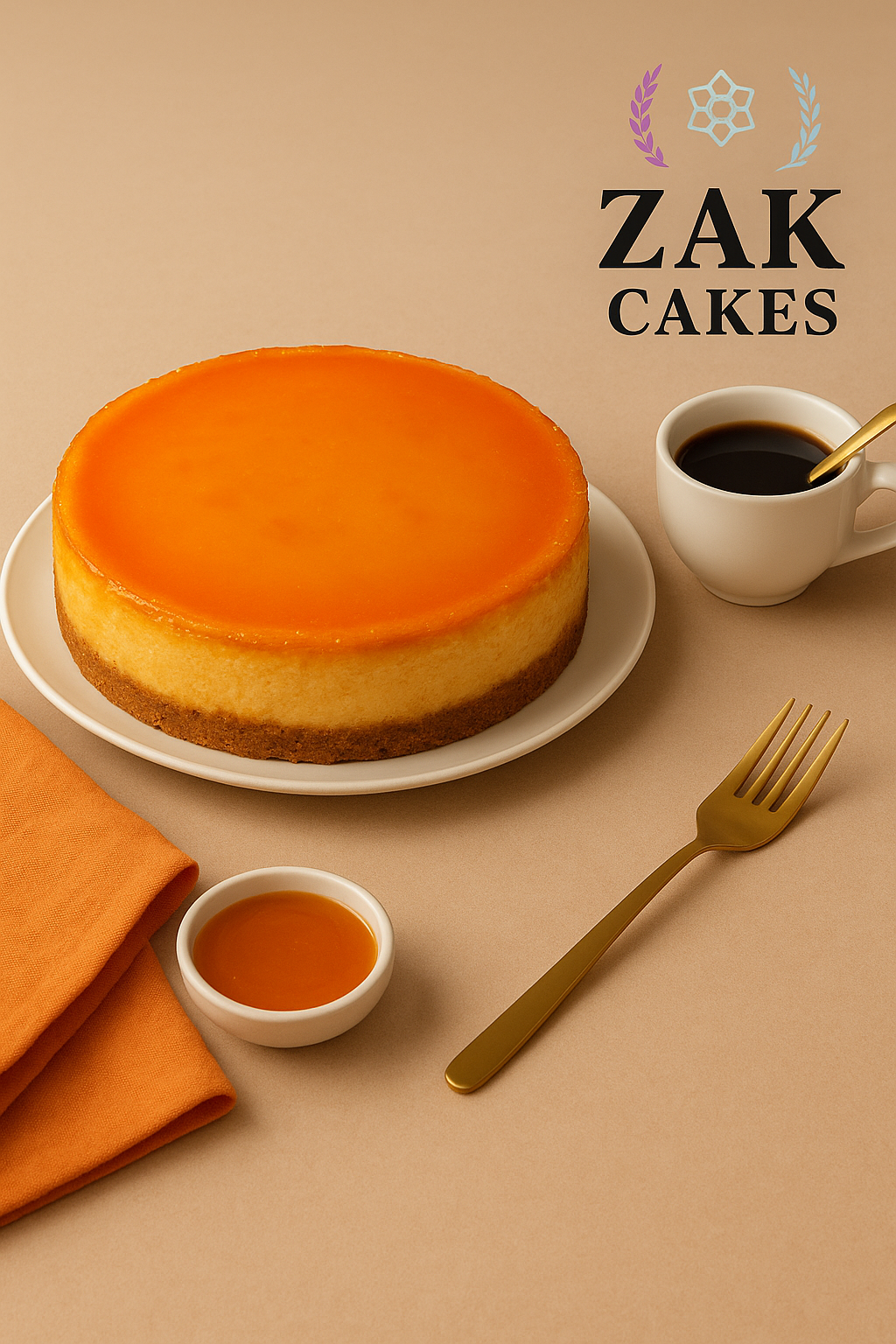 Cheescake de melocoton