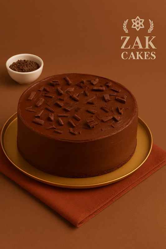 Tarta de chocolate con cacahuetes