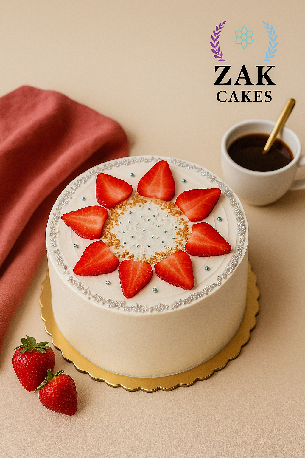 Tarta de fresa