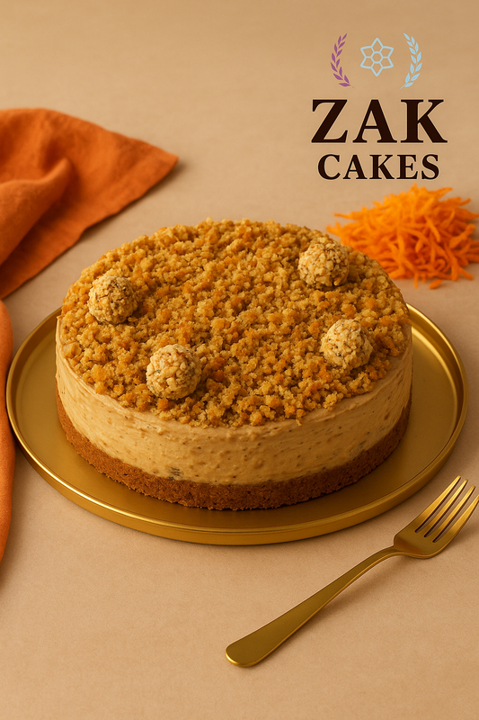 Tarta de Zanahoria lácteo & glutén free