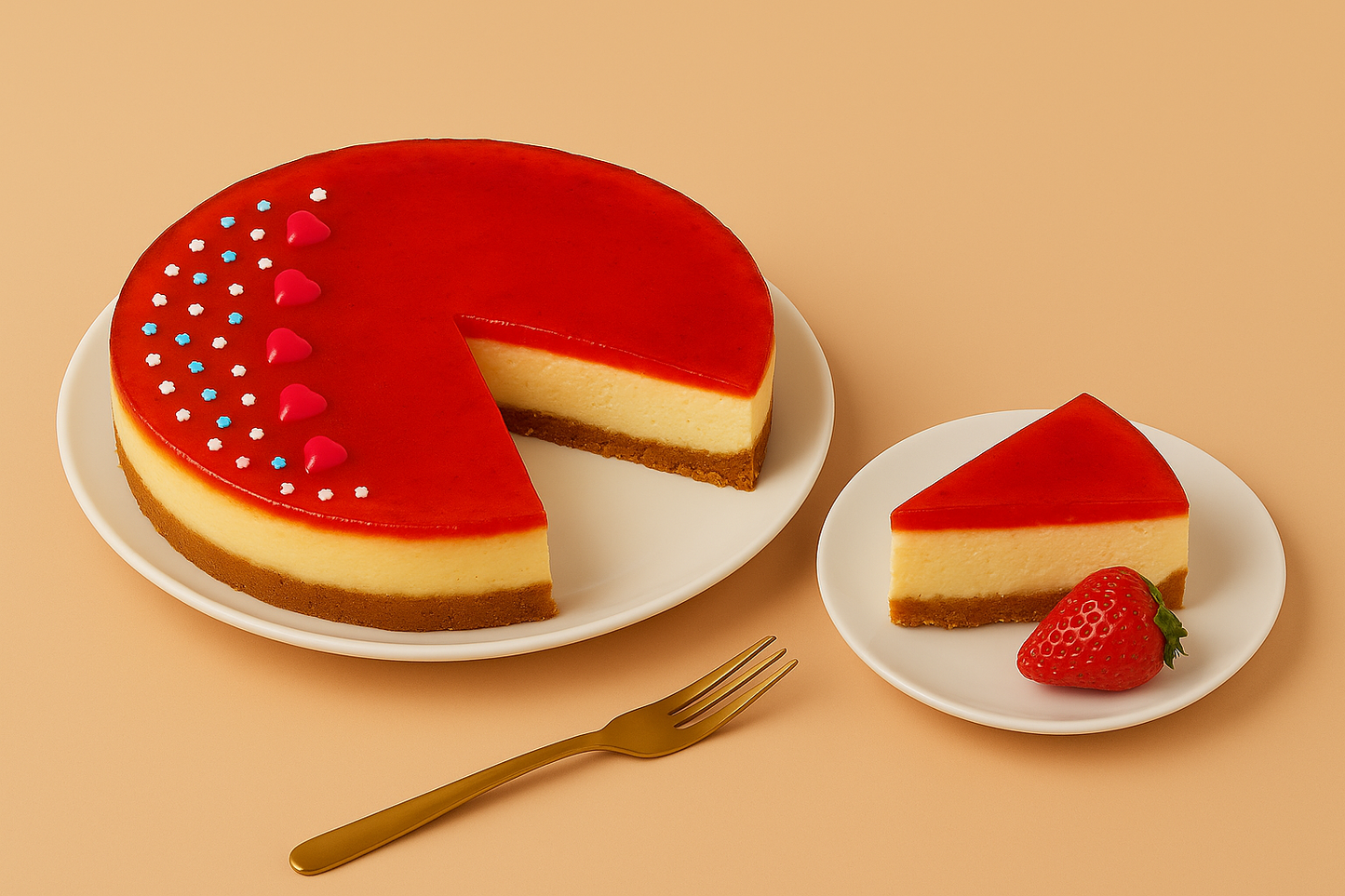 Cheescake de fresa